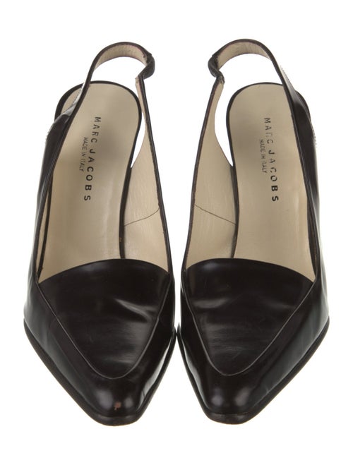 Marc Jacobs Leather Slingback Pumps