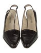Marc Jacobs Leather Slingback Pumps