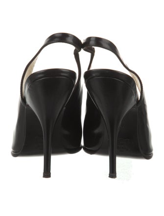 Marc Jacobs Leather Slingback Pumps