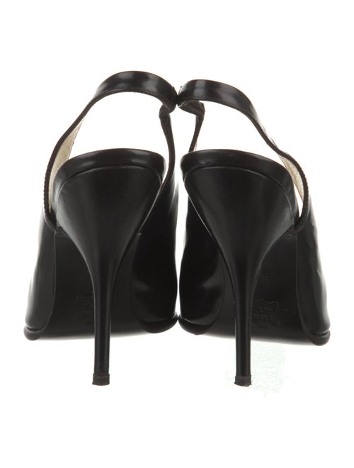 Marc Jacobs Leather Slingback Pumps