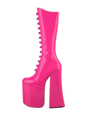 Marc Jacobs Patent Leather Sock Boots