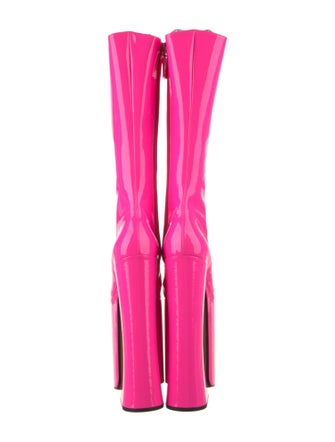 Marc Jacobs Patent Leather Sock Boots