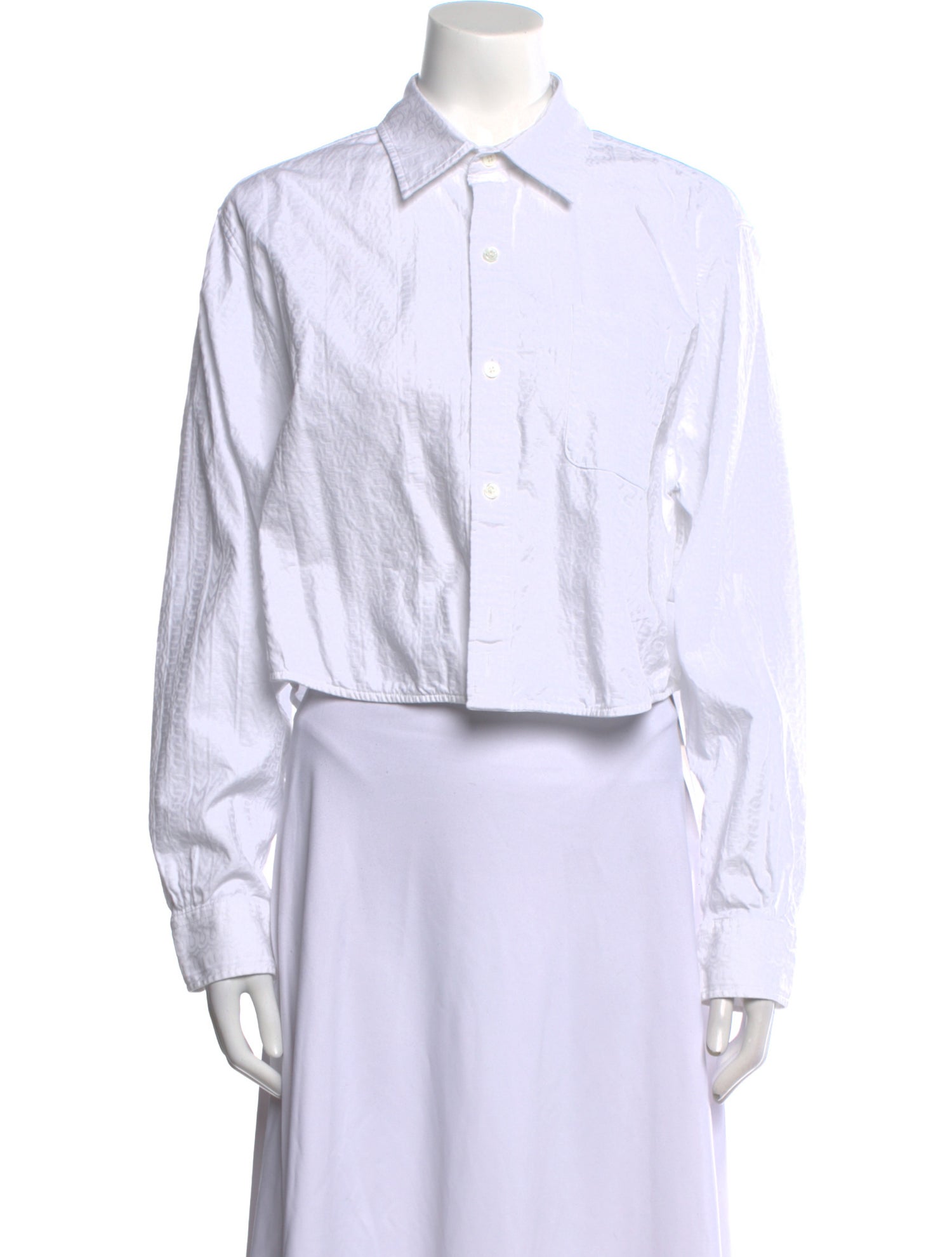 Marc Jacobs Long Sleeve Button-Up Top