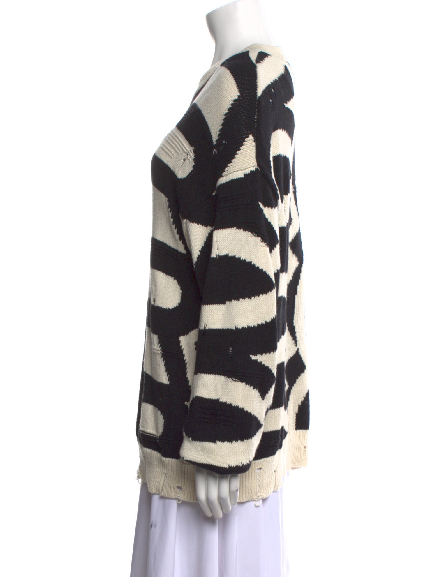 Marc Jacobs Printed Crew Neck Sweater