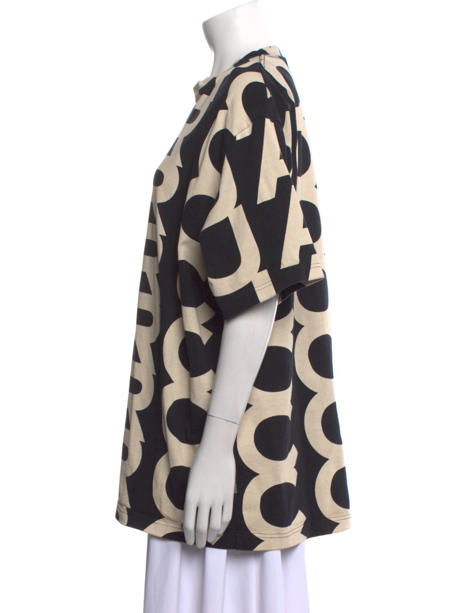 Marc Jacobs Animal Print Crew Neck Sweater