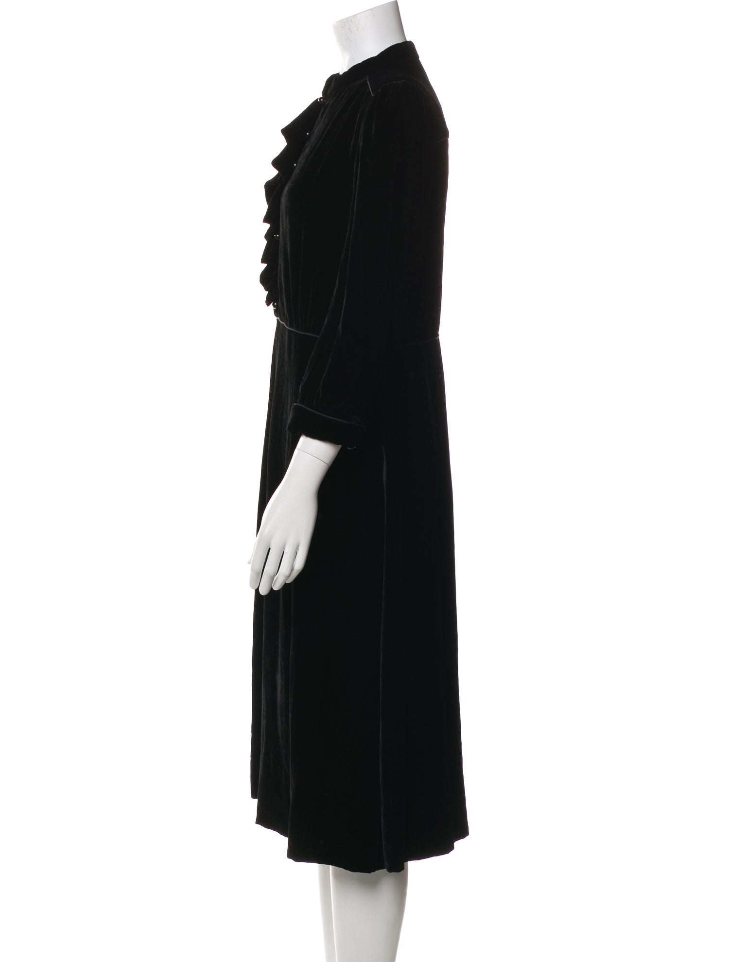 Marc Jacobs Mock Neck Midi Length Dress