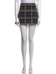 Marc Jacobs Plaid Print Mini Skirt