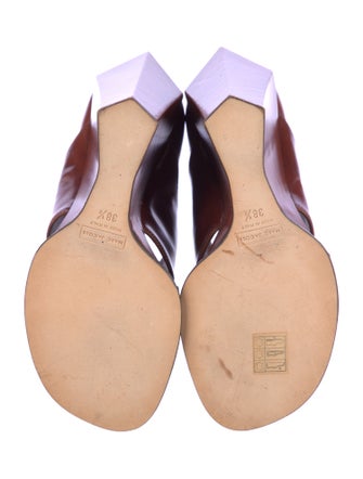 Marc Jacobs Leather Slingback Sandals