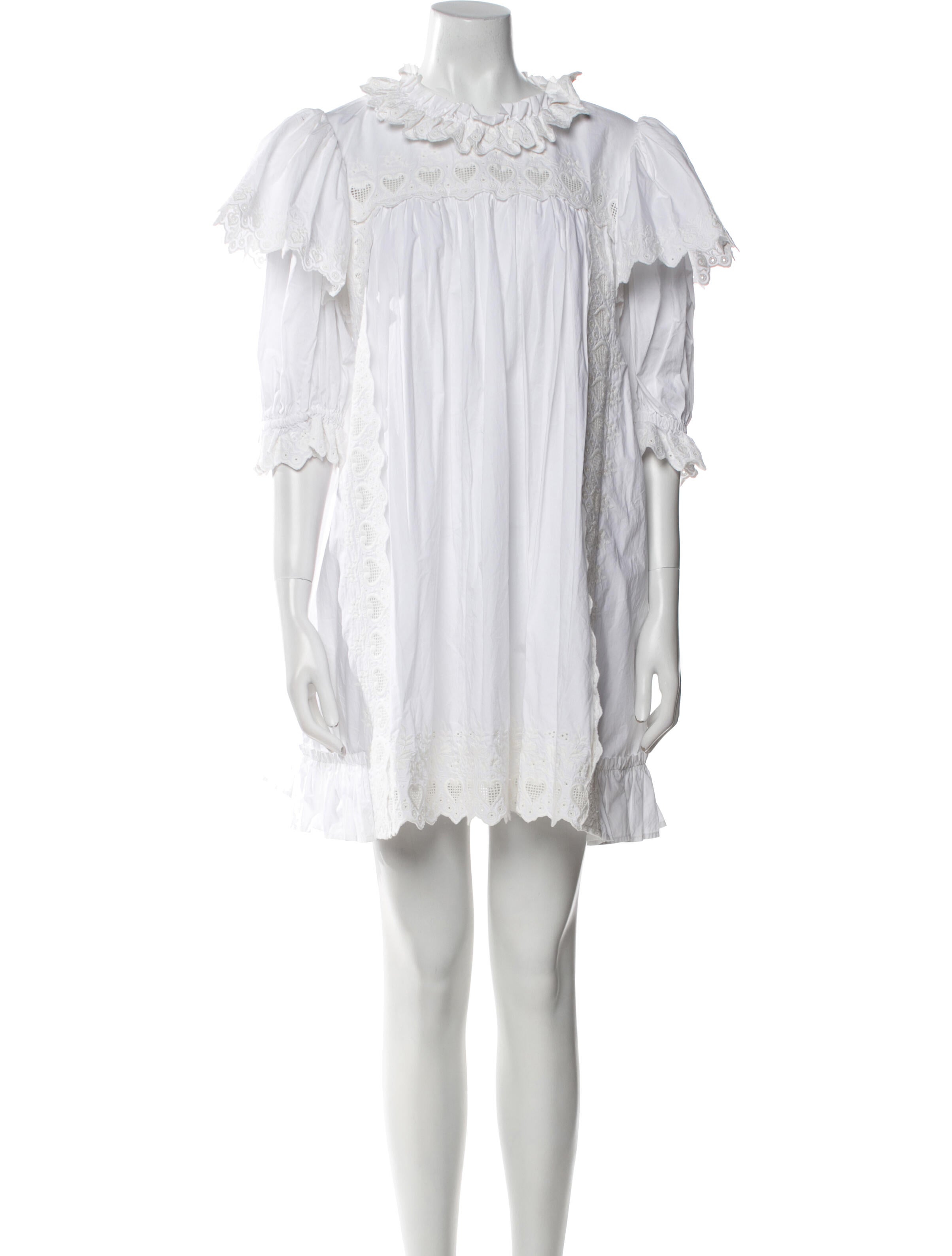 Marc Jacobs Mock Neck Mini Dress