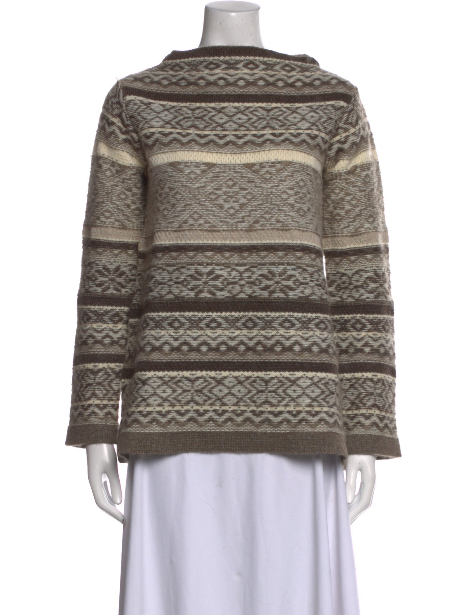 Marc Jacobs Virgin Wool Striped Sweater