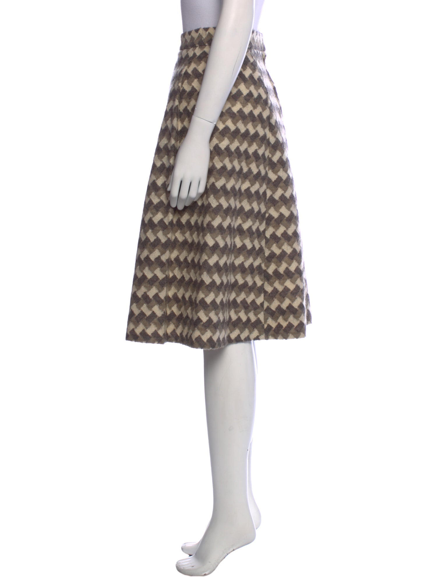 Marc Jacobs Wool Knee-Length Skirt