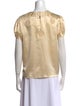 Marc Jacobs Silk V-Neck Blouse