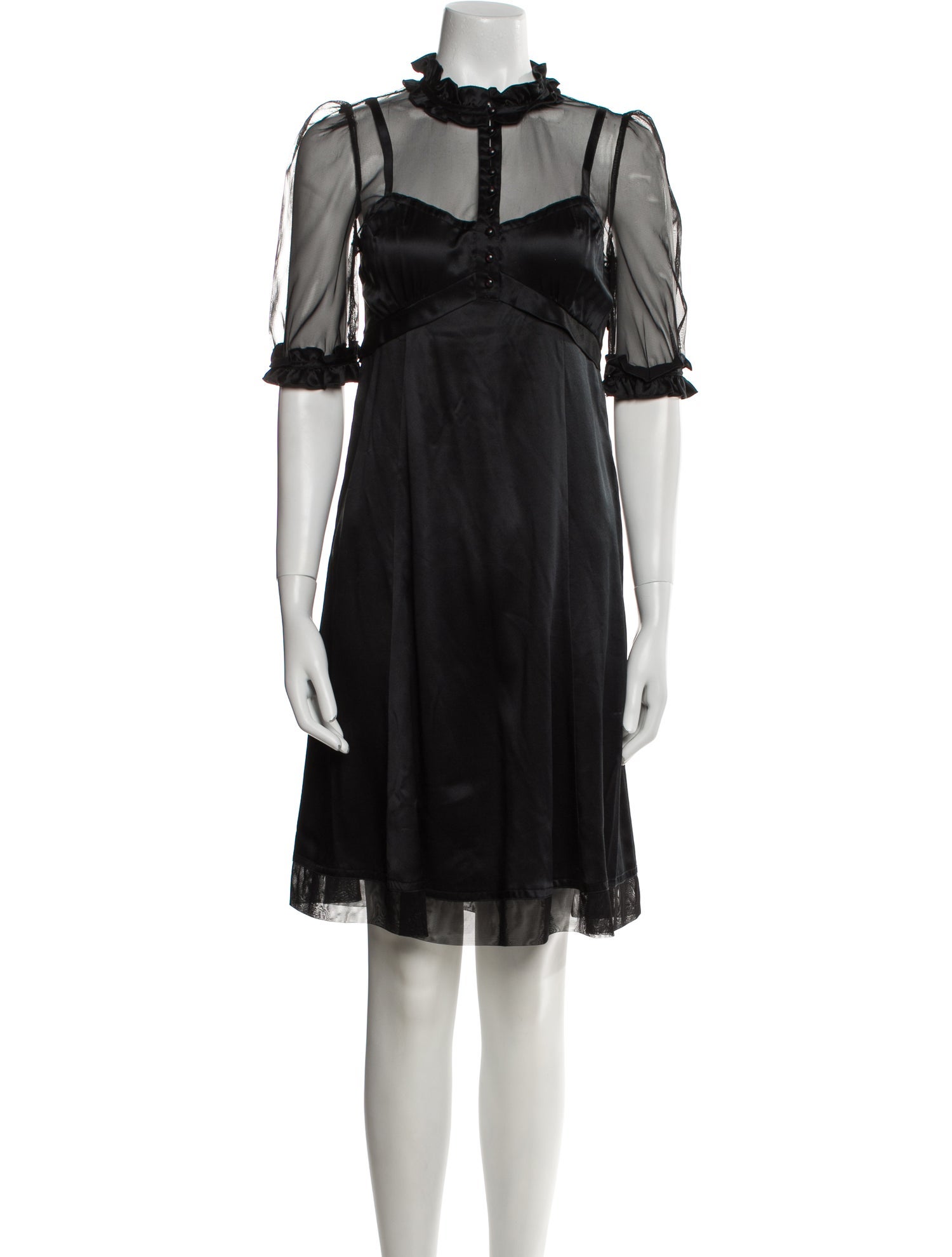 Marc Jacobs Silk Knee-Length Dress