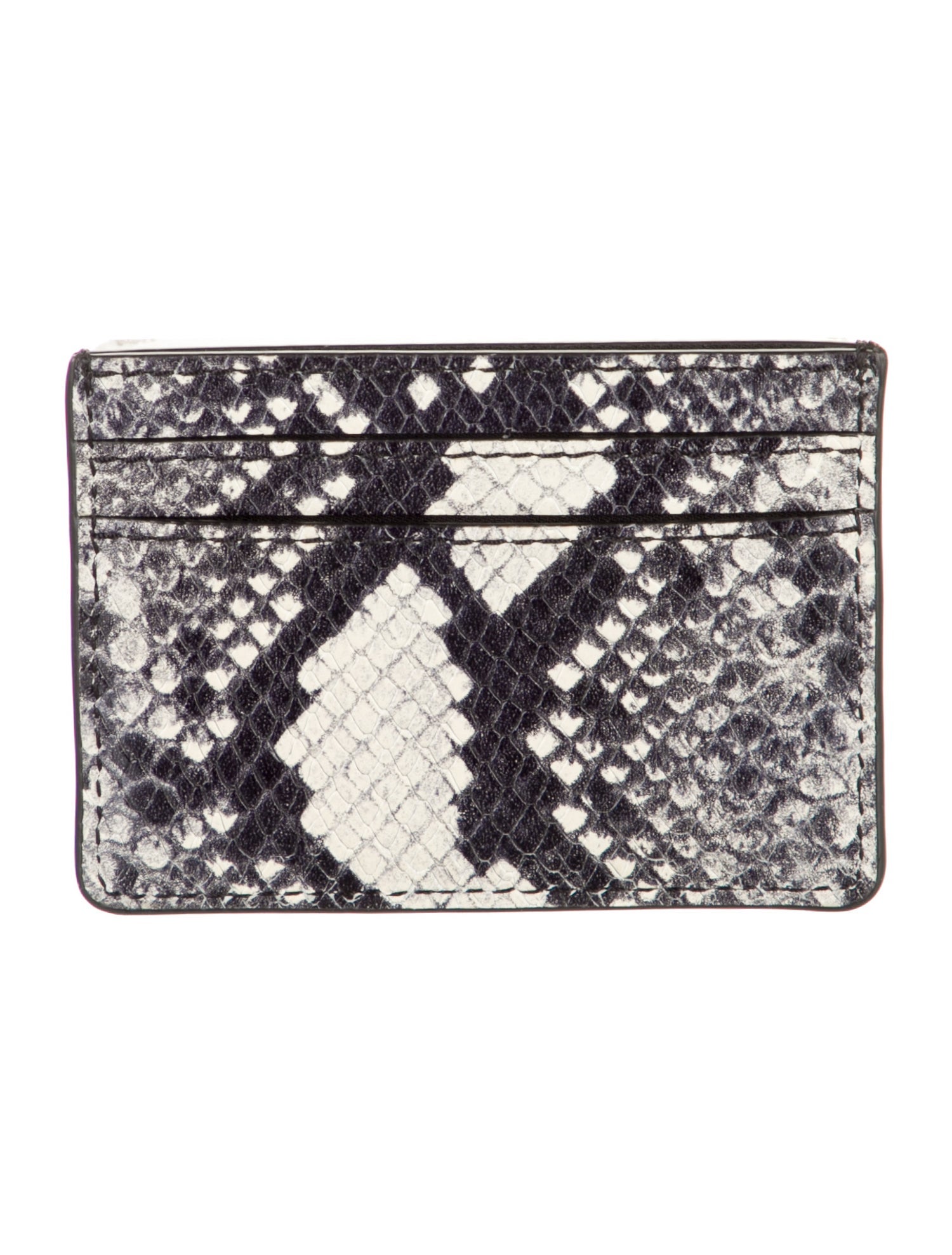 Marc Jacobs Leather Printed Card Holder