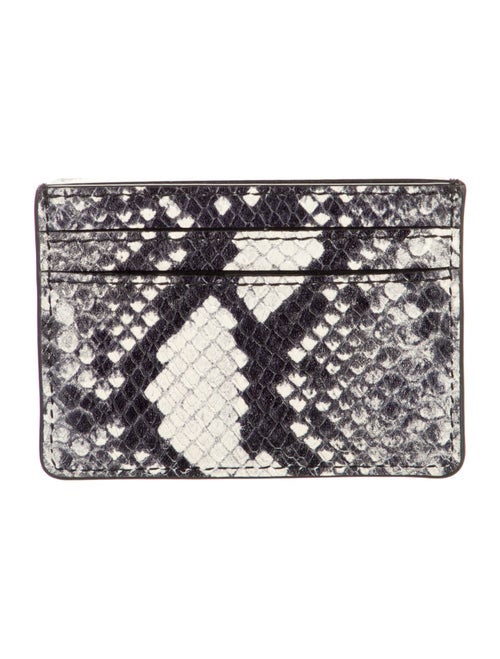 Marc Jacobs Leather Printed Card Holder