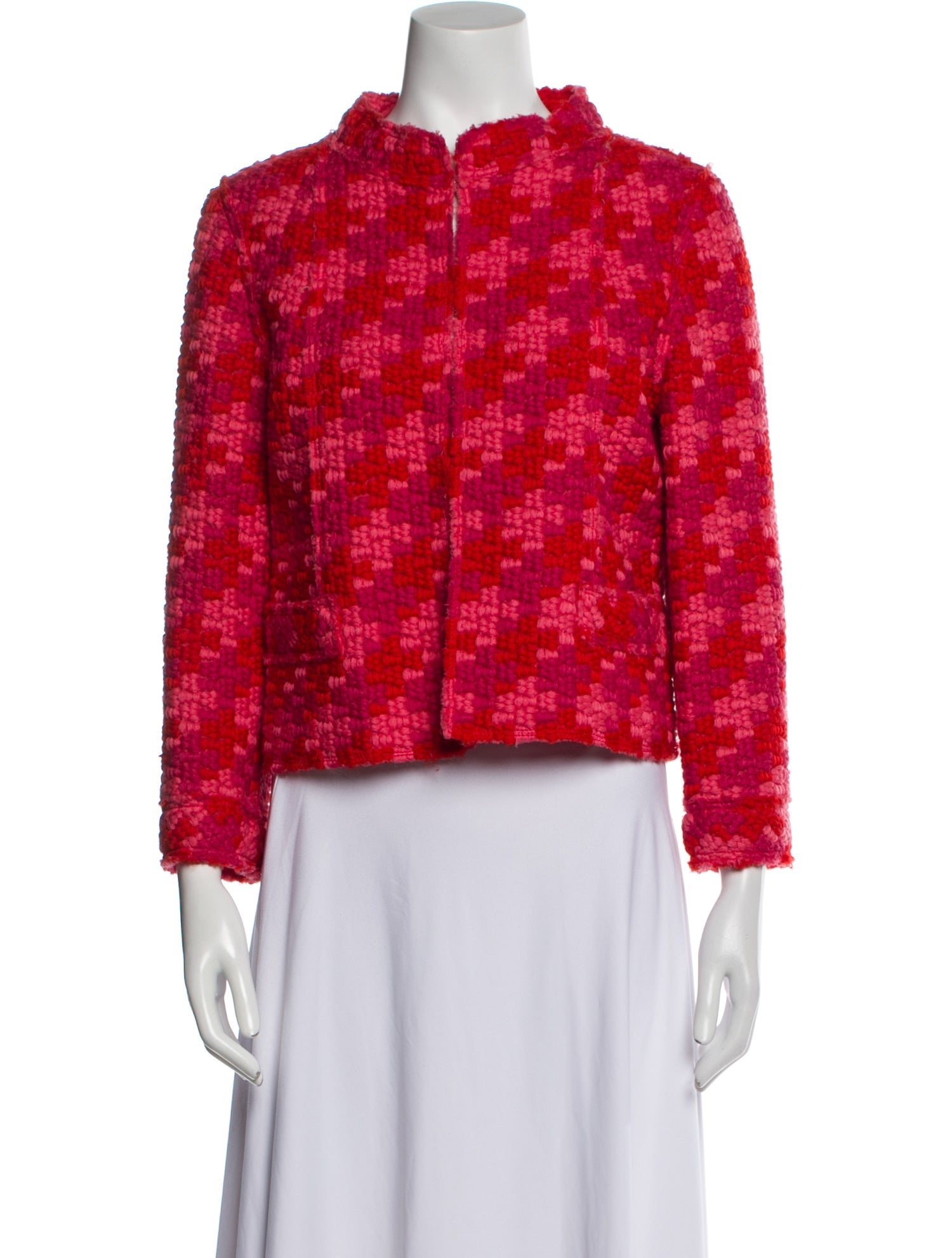 Marc Jacobs Vintage Plaid Print Evening Jacket