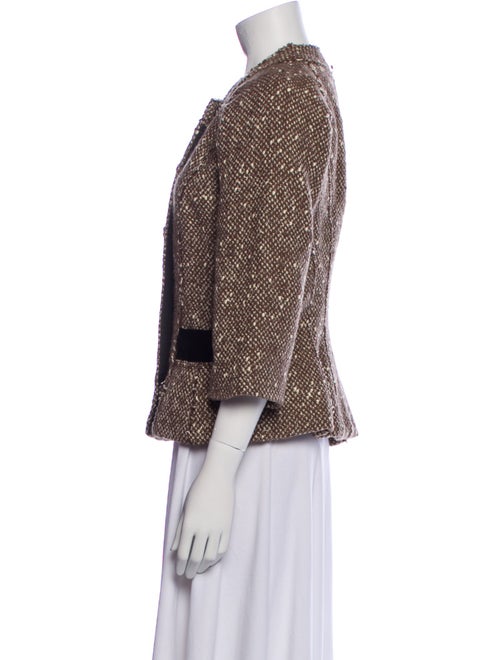 Marc Jacobs Wool Tweed Pattern Evening Jacket