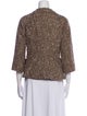 Marc Jacobs Wool Tweed Pattern Evening Jacket