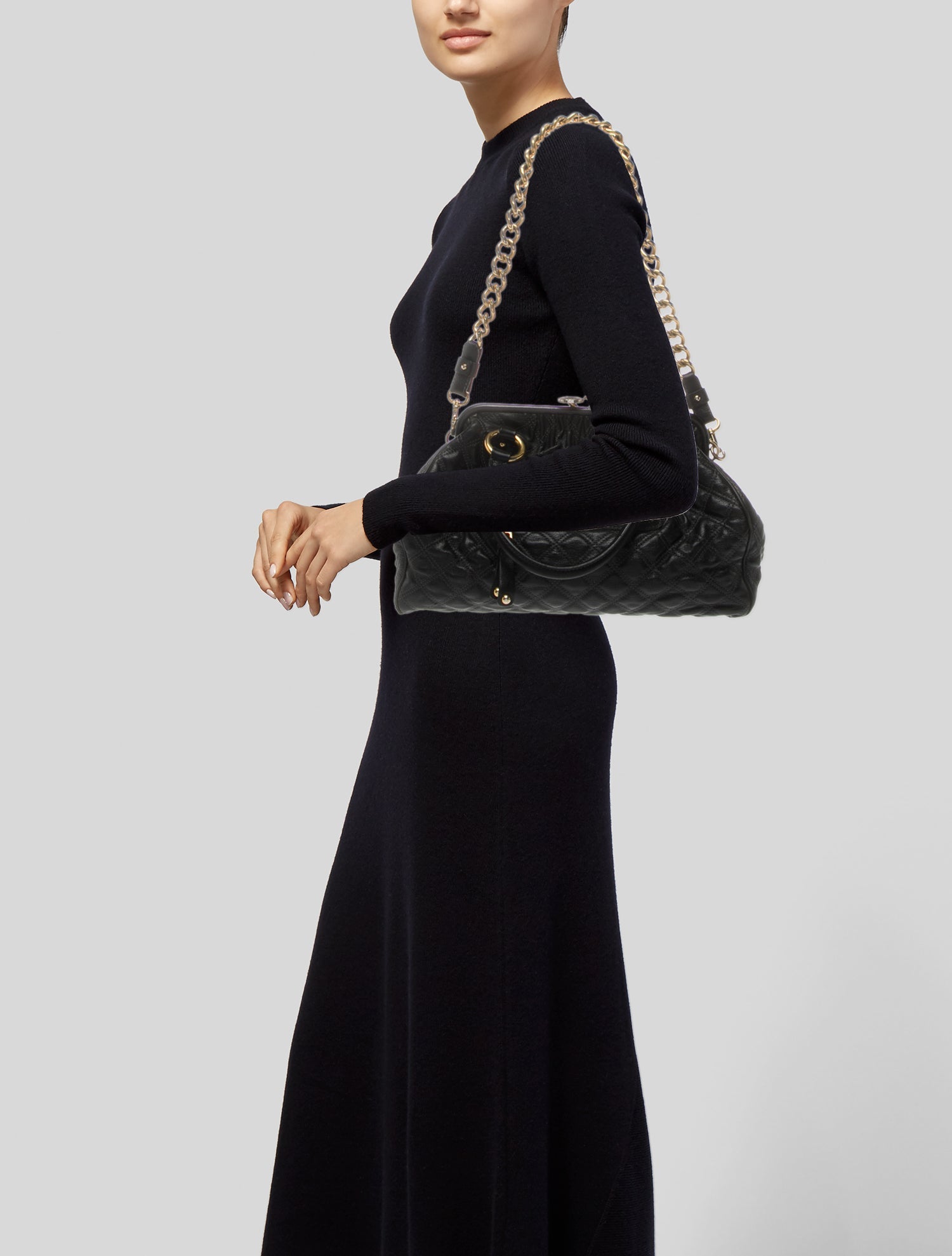 Marc Jacobs Quilted Top Handle Bag