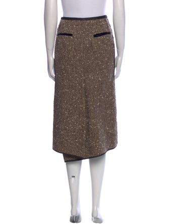 Marc Jacobs Wool Midi Length Skirt