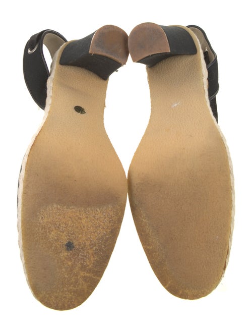 Marc Jacobs Canvas Braided Accents D'Orsay Pumps