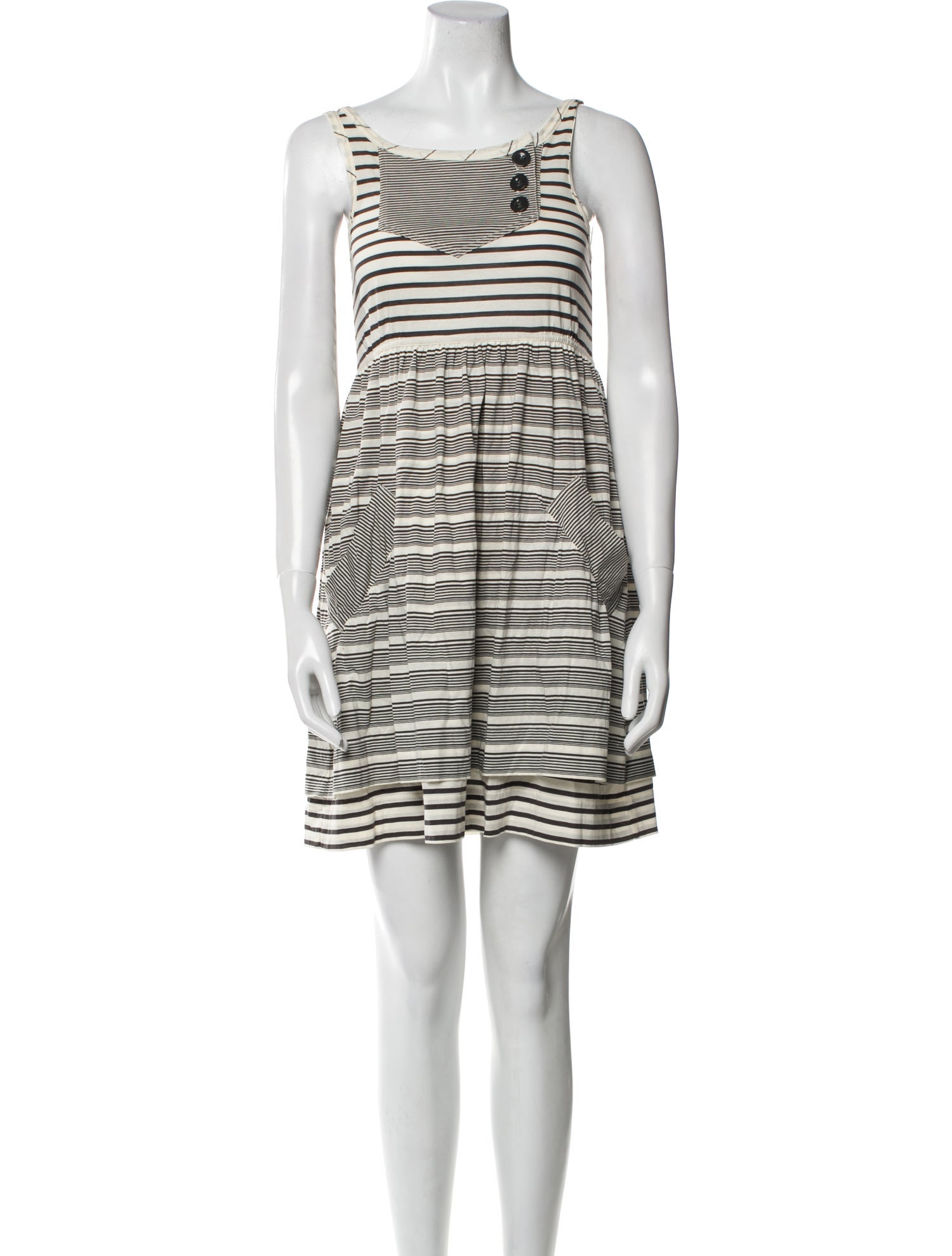 Marc by Marc Jacobs Striped Mini Dress