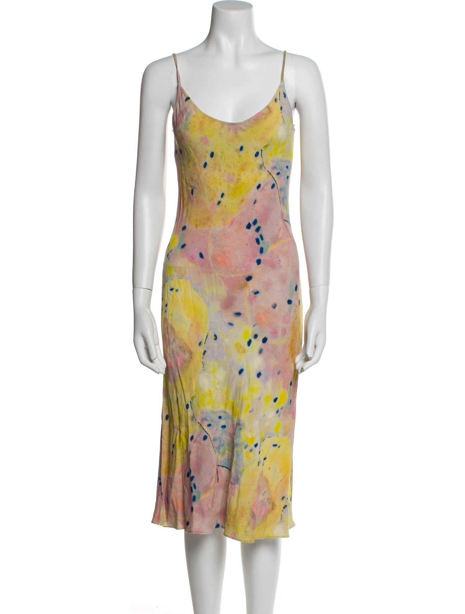 Marc Jacobs Printed Midi Length Dress