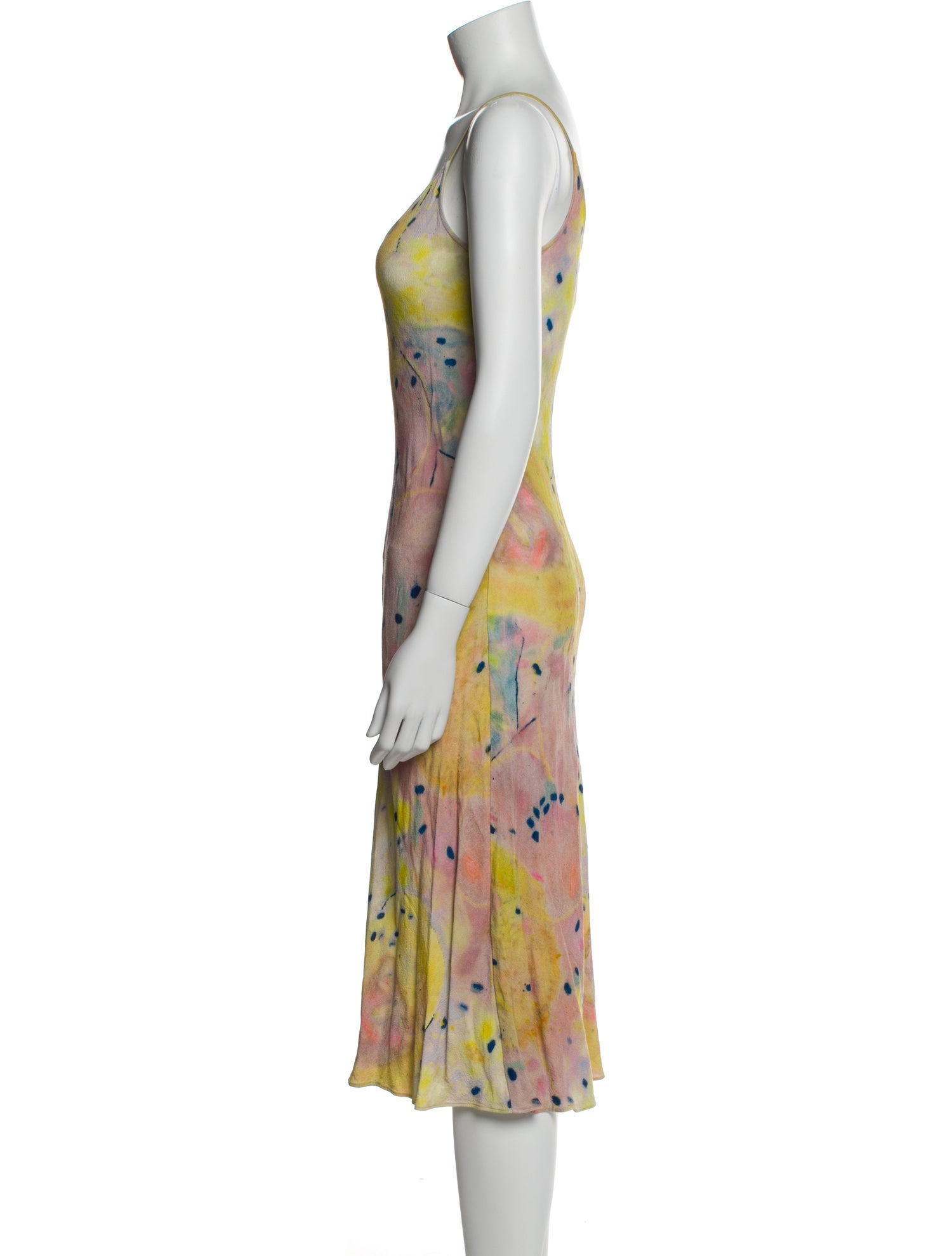 Marc Jacobs Printed Midi Length Dress