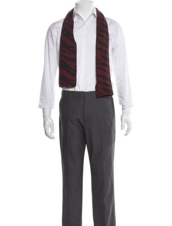 Marc Jacobs Cashmere Animal Print Scarf