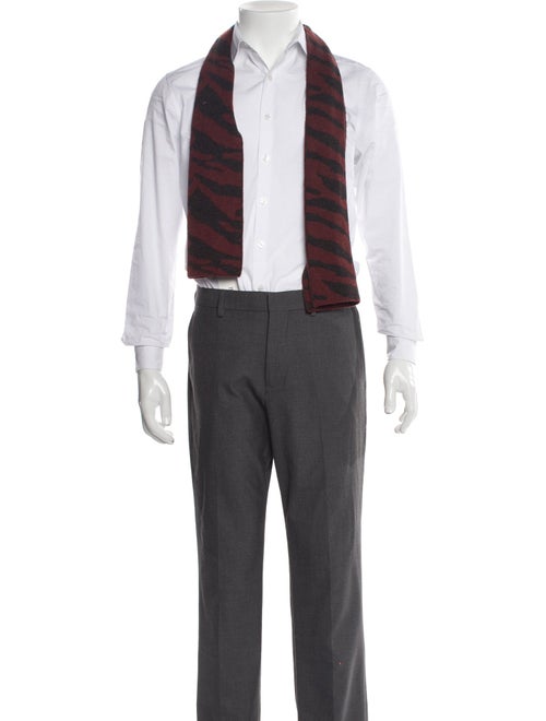 Marc Jacobs Cashmere Animal Print Scarf