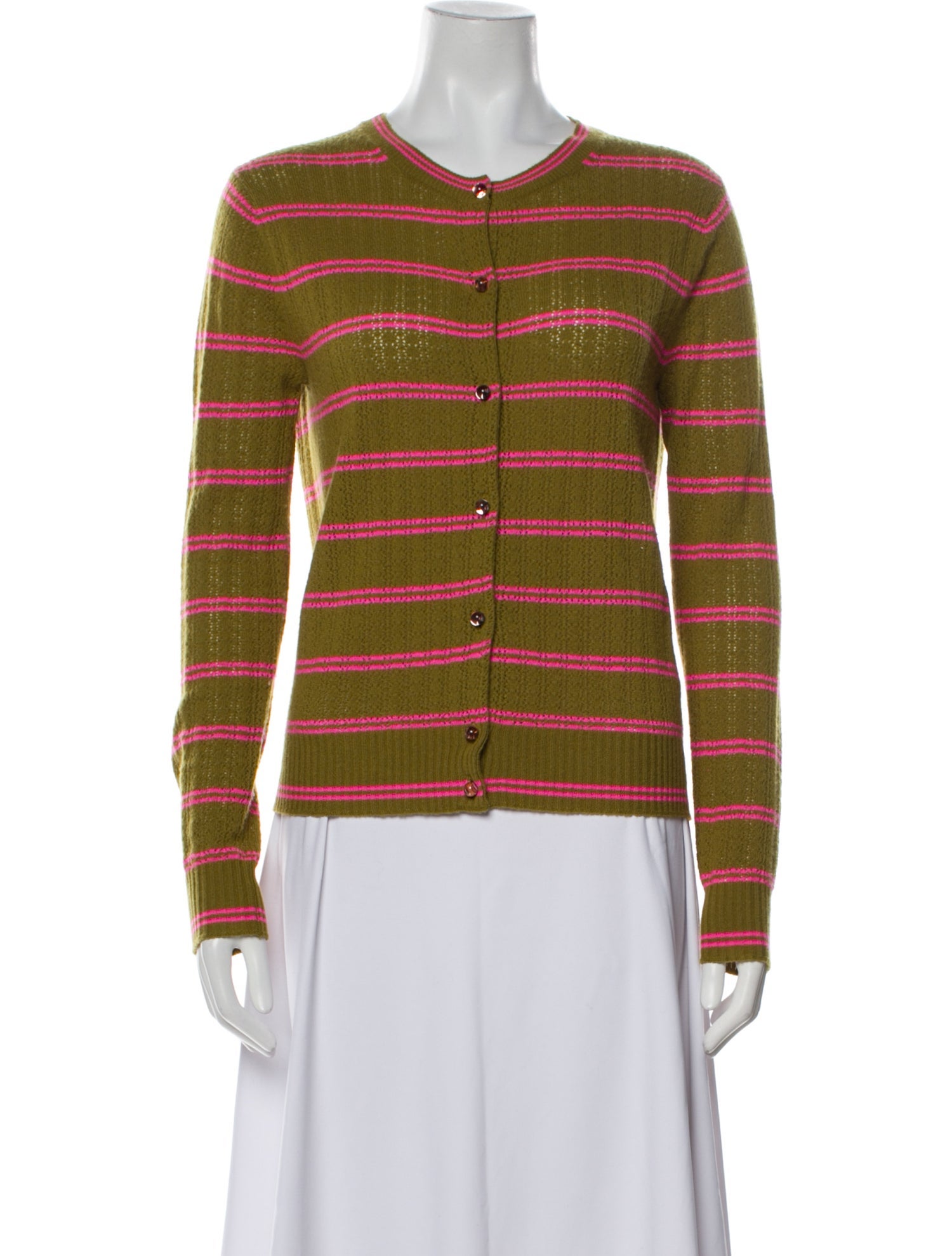 Marc Jacobs Cashmere Striped Sweater