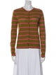 Marc Jacobs Cashmere Striped Sweater