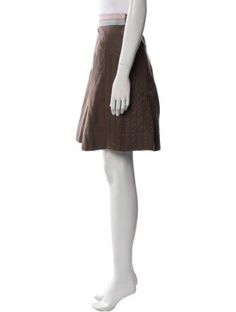 Marc Jacobs Raw-Edge Trim Knee-Length Skirt