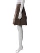 Marc Jacobs Raw-Edge Trim Knee-Length Skirt