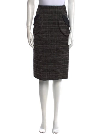 Marc Jacobs Virgin Wool Knee-Length Skirt