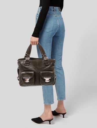 Marc Jacobs Leather Top Handle Bag
