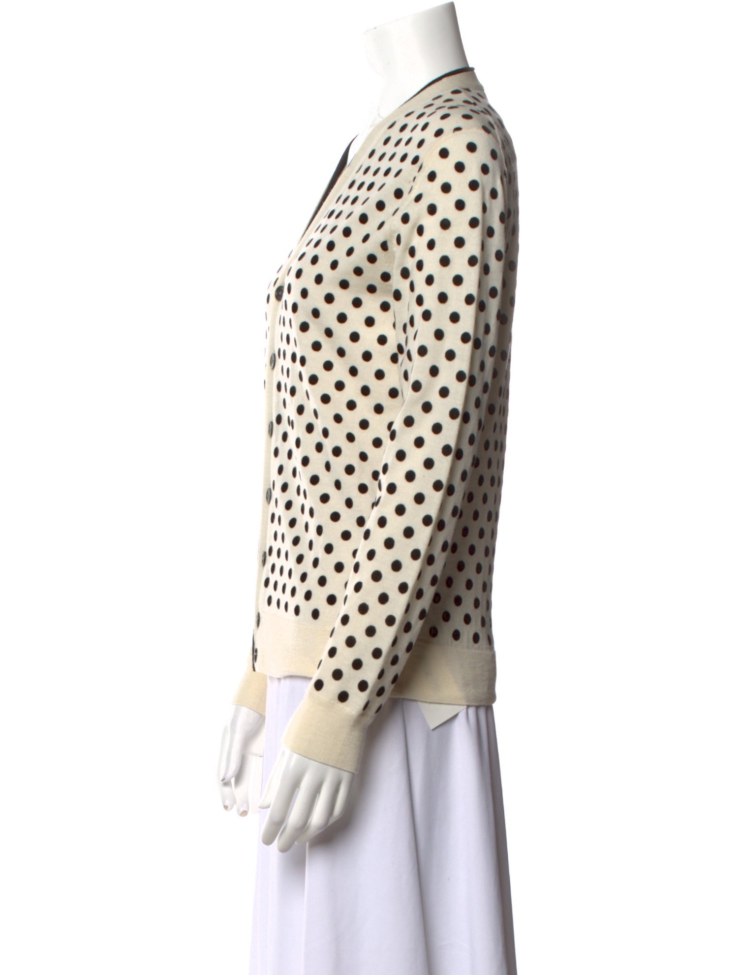 Marc Jacobs Wool Polka Dot Print Sweater