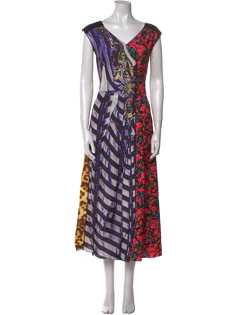 Marc Jacobs Printed Long Dress