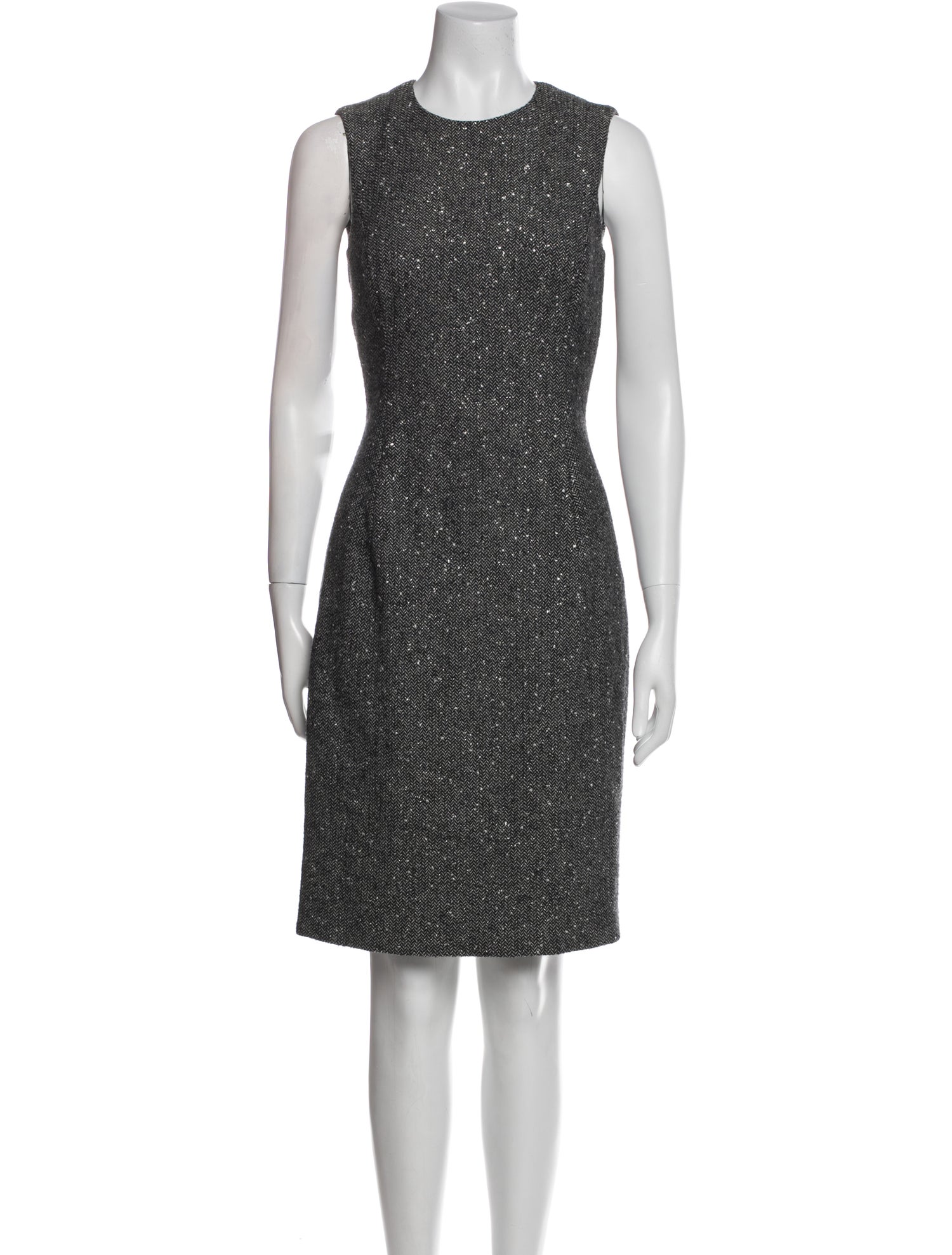 Michael Kors Virgin Wool Knee-Length Dress