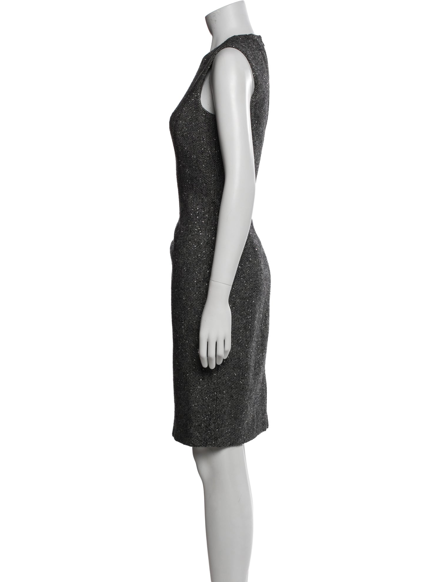 Michael Kors Virgin Wool Knee-Length Dress