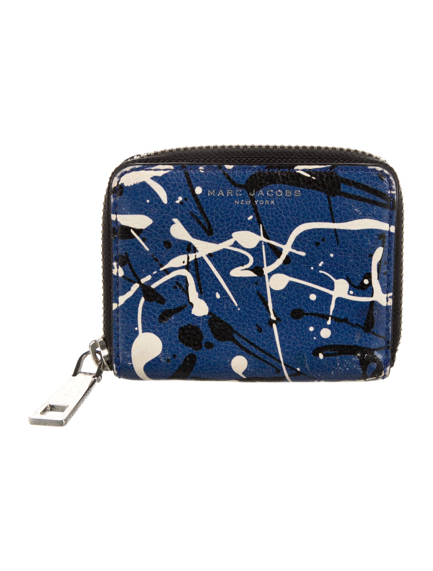 Marc Jacobs Leather Printed Wristlet