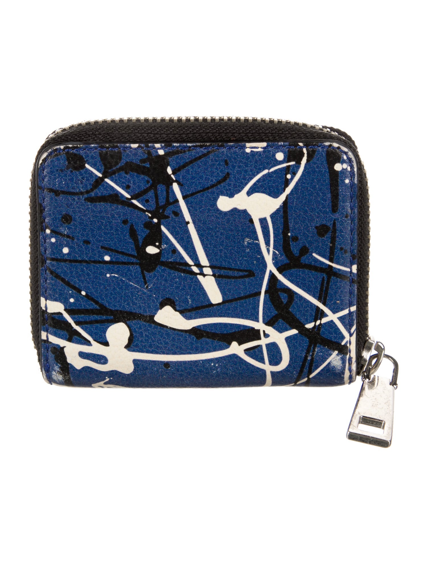 Marc Jacobs Leather Printed Wristlet