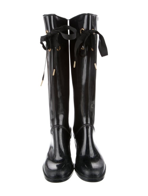 Marc Jacobs Rubber Bow Accents Rain Boots