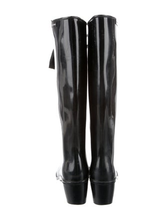 Marc Jacobs Rubber Bow Accents Rain Boots