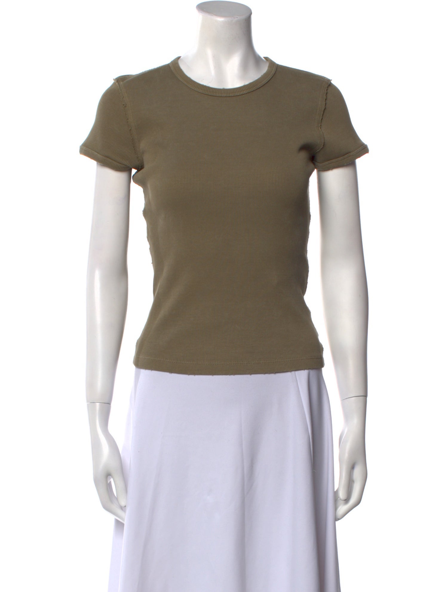 Marc Jacobs Grunge Shrunken Crew Neck T-Shirt w/ Tags