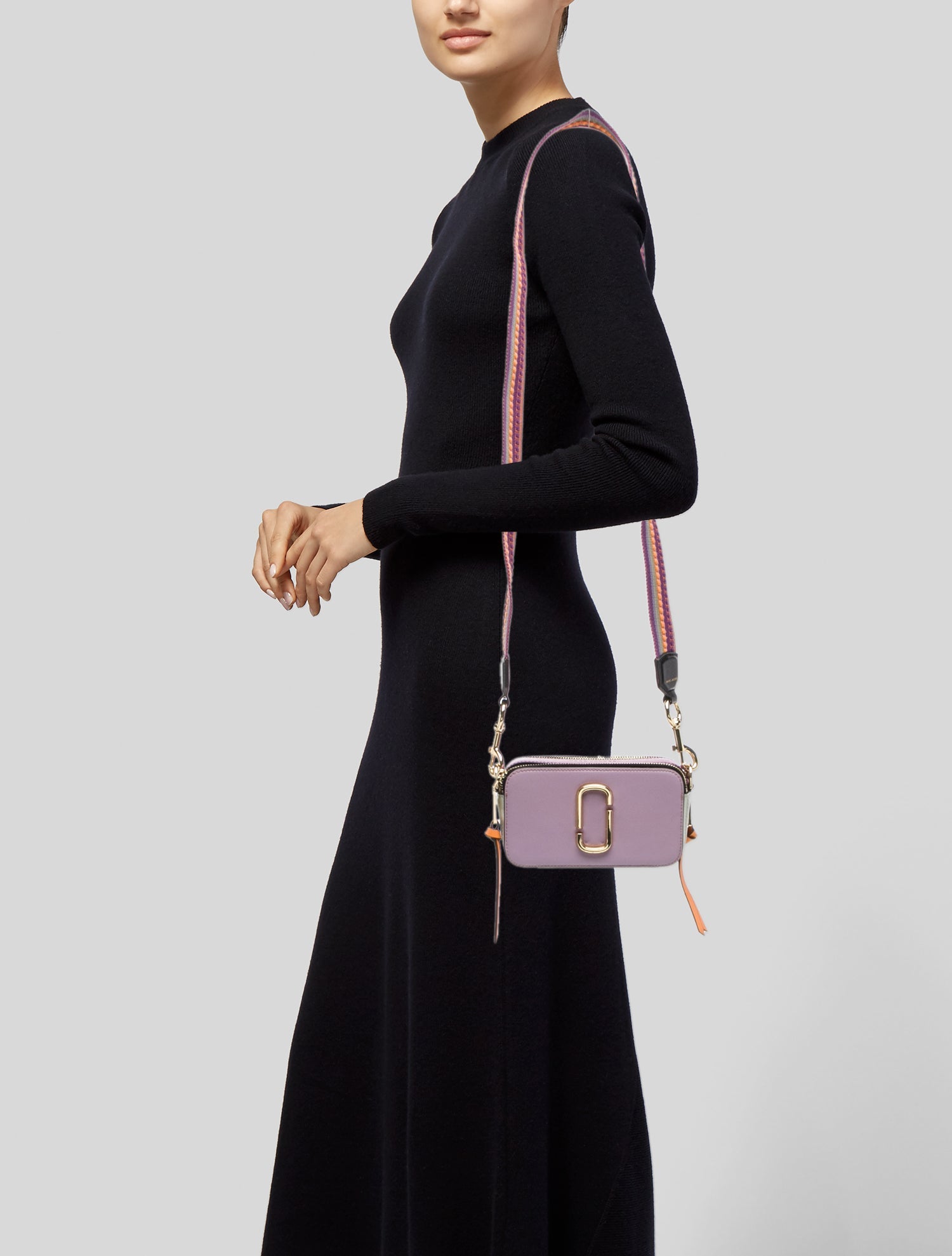 Marc Jacobs Saffiano Leather Crossbody Bag