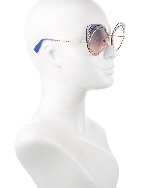 Marc Jacobs Oversize Gradient Sunglasses