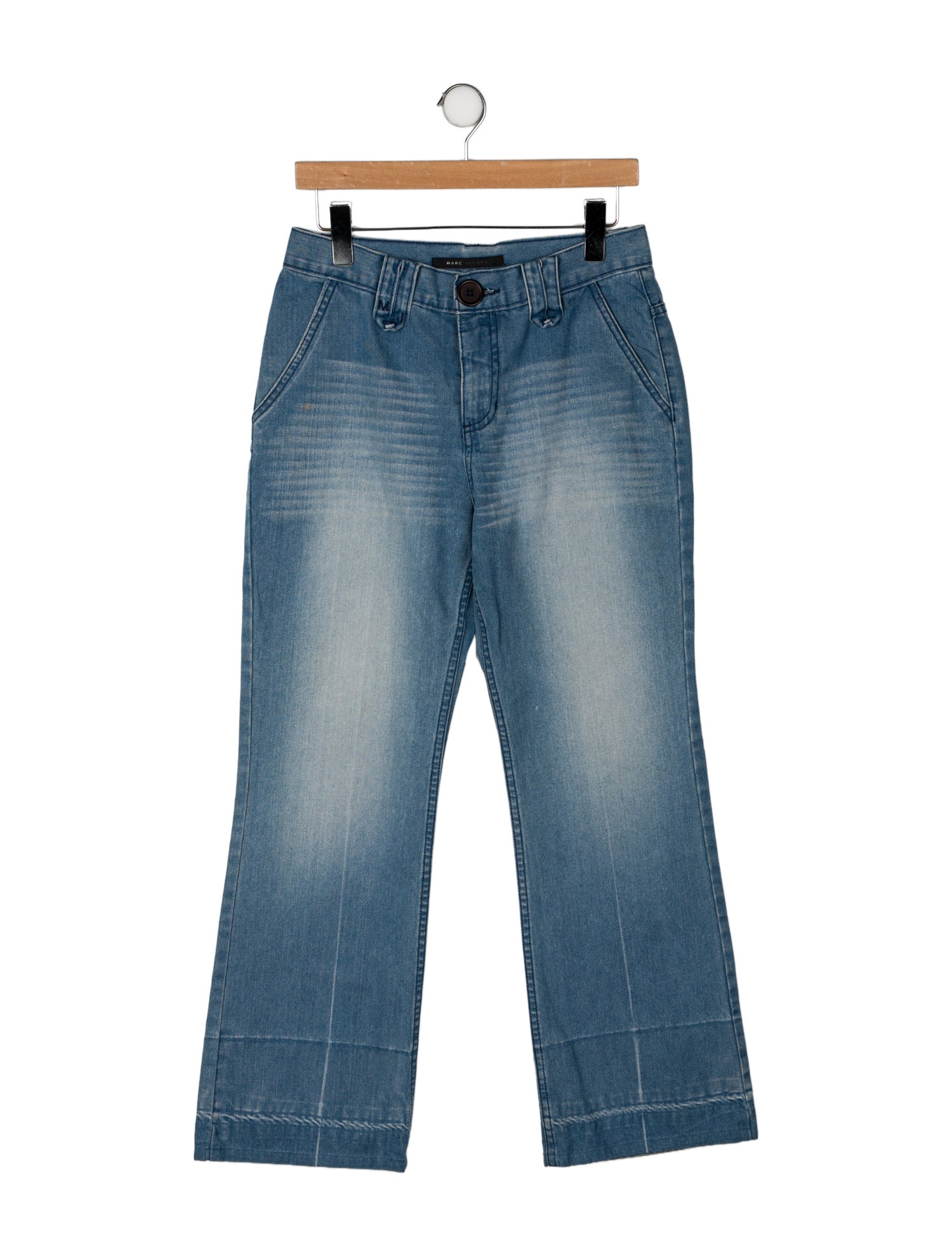 Marc Jacobs Mid-Rise Wide Leg Jeans