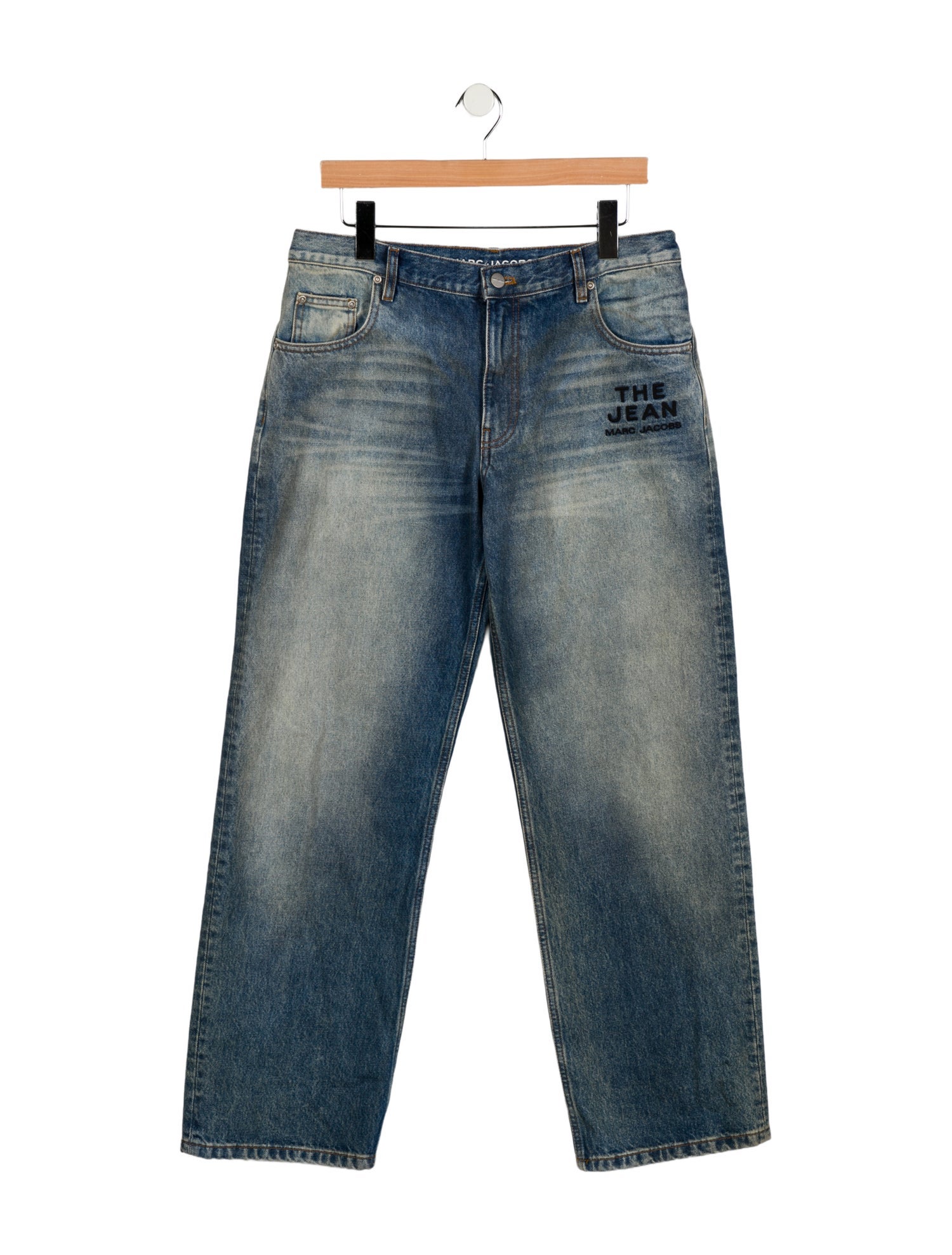 Marc Jacobs Mid-Rise Wide Leg Jeans