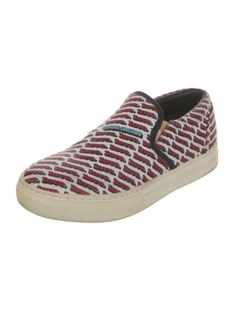 Marc Jacobs Canvas Printed Sneakers